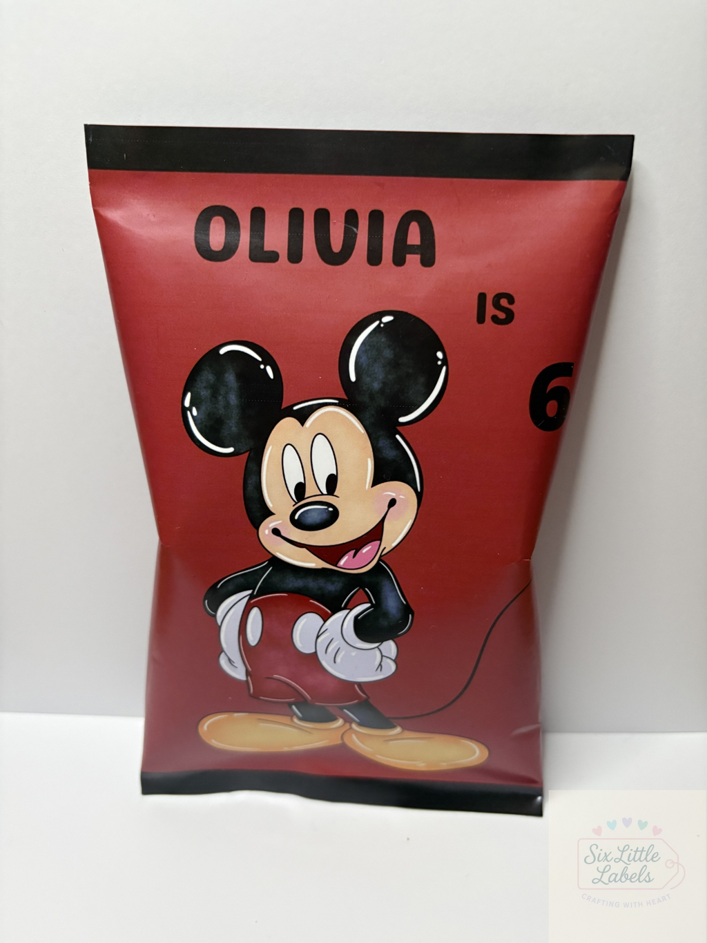 Personalised Crisp/Party Bag (Filled)
