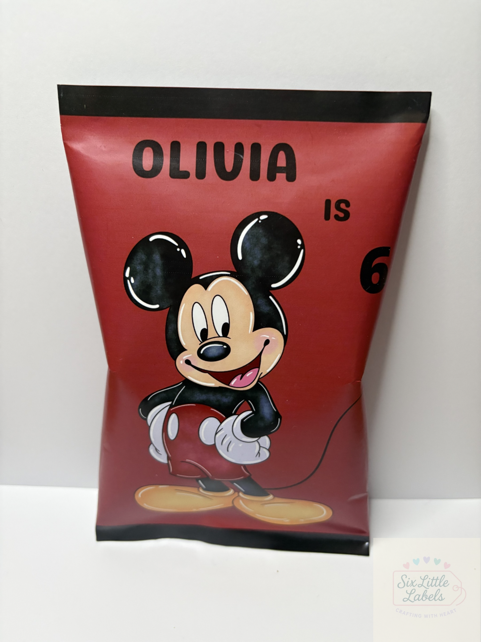 Personalised Crisp/Party Bag (Filled)